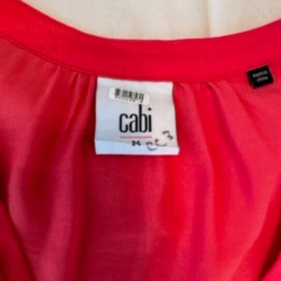 Stylish Sleeveless Red Top by CAbi - Picture 6 of 6